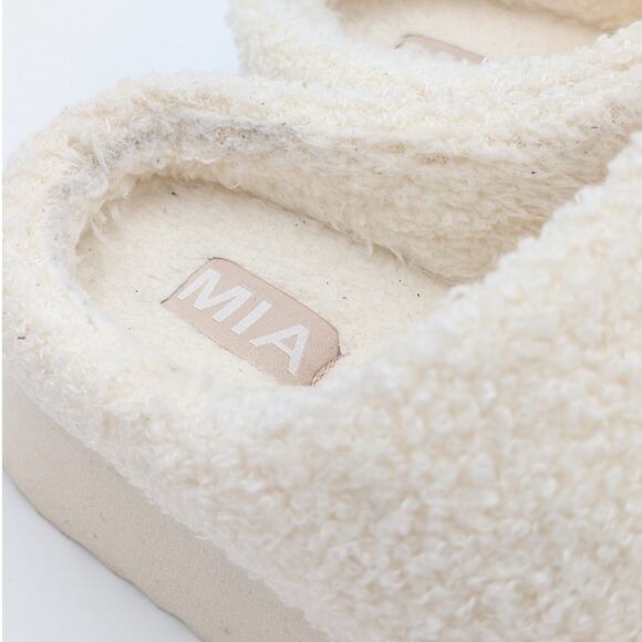 MIA Icicle Slip-On Cozy Shearling Platform Slippers Women's Size US9 EU40 - Picture 13 of 15
